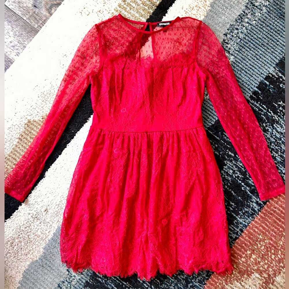 Beetlejuice red wedding dress for Halloween!